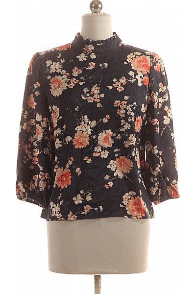 Vzorovaná  Halenka Modrá VILA Vel. 36