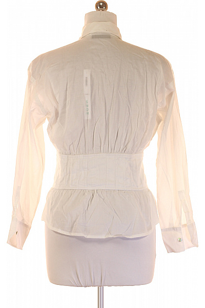 STEFANEL  Halenka Jednobarevná Bílá Vel. M