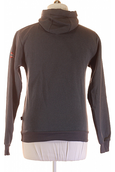 Geographical Norway Pánská Mikina Bez Zapínání Šedá Vel. L