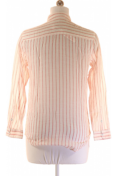 Vzorovaná Dámská Košile Bílá MANGO Vel. M