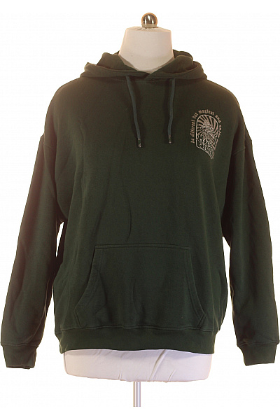 Pánská Mikina Zelená Vel. L