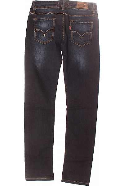 Boyfriend Dámské Džíny Modré LEVIS