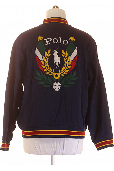 Ralph Lauren Pánská Bunda Modrá Second hand Vel. XL