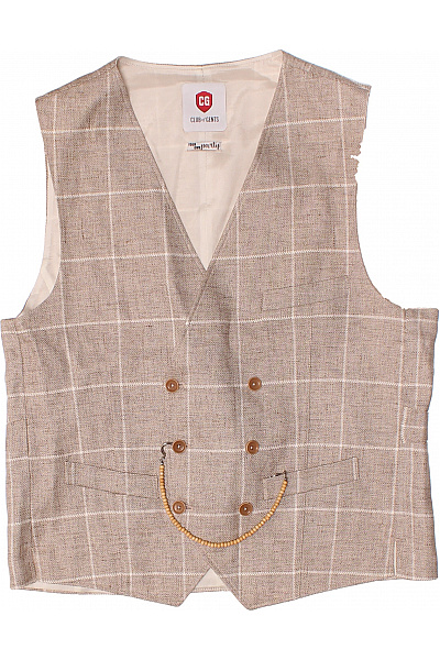 Pánský Společenský Oblek Béžový CLUB Of GENTS Vel. 50