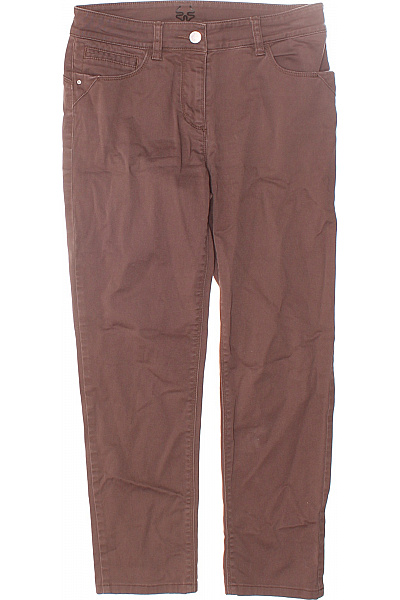 Dámské Kalhoty Hnědé STEFANEL Vel. 36