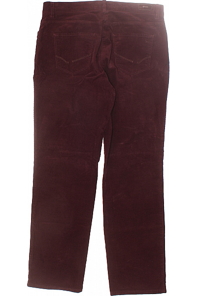 Teplé Dámské Kalhoty Vínová BRAX Second hand Vel. 40