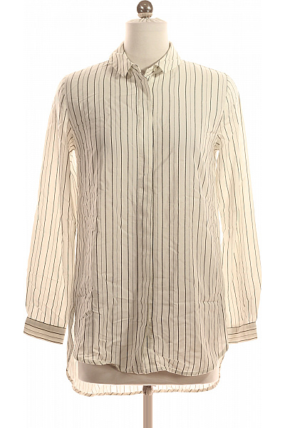 Vzorovaná Dámská Košile Černobílá Next Second hand Vel.  34