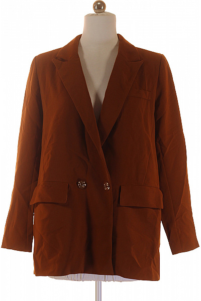 EsQualo Dámské Sako Hnědý Second Hand Vel. 40