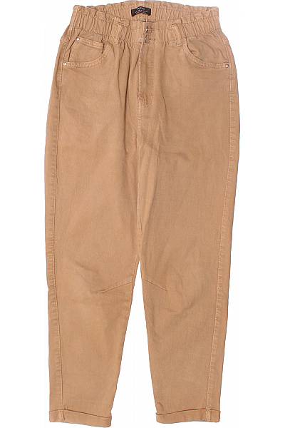 Bershka Dámské Džíny Béžové Vel. 38