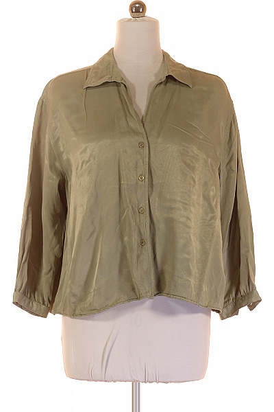 Společenská Dámská Košile Zelená American Vintage Vel. M