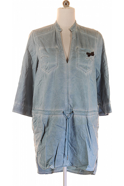 G-Star Šaty Modré Vel. M