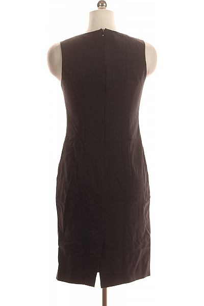  Šaty s Rozparkem Černé Vel. 34