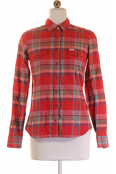 Kostkovaná Dámská Košile Barevná Lee  Vel. XS