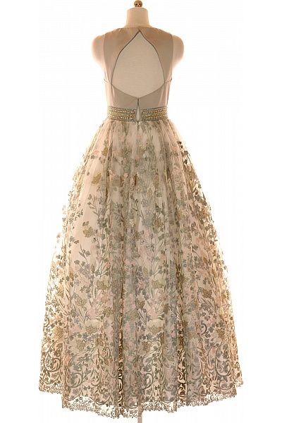 Svatební šaty  Šaty Šedé Second hand Vel. XS | Unimoda | obrázek 2