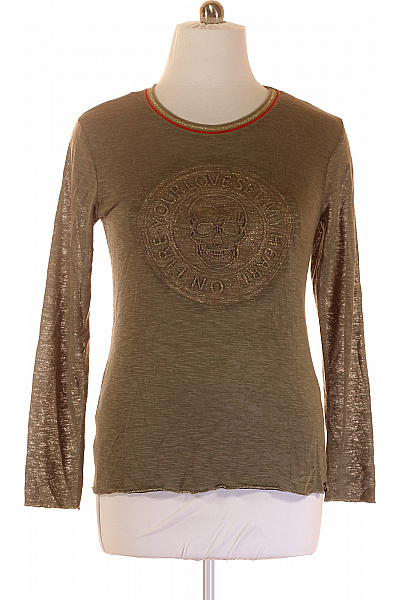 Key Largo Vzorovaná  Halenka Khaká Vel. XL