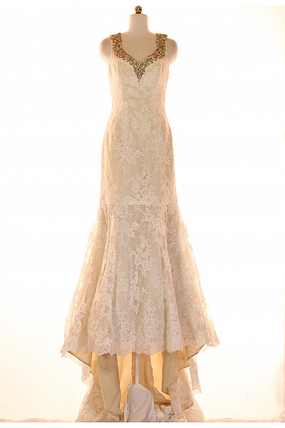 Šaty Béžové Vel. 42