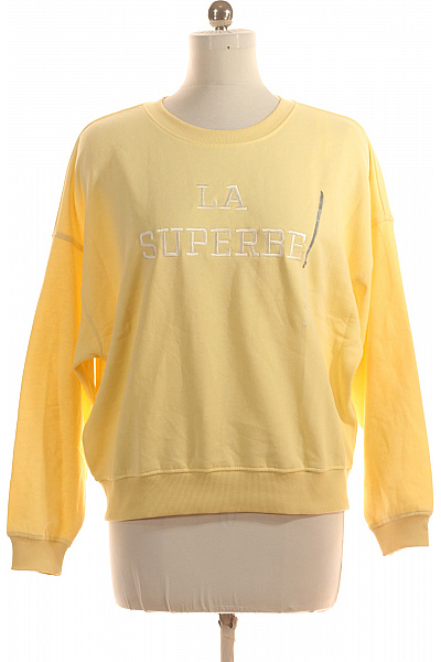 ONLY Dámská Mikina Bez Zapínání Žlutá Vel. M