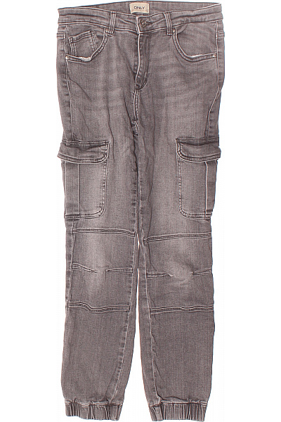 ONLY Dámské Džíny Šedé Vel. M