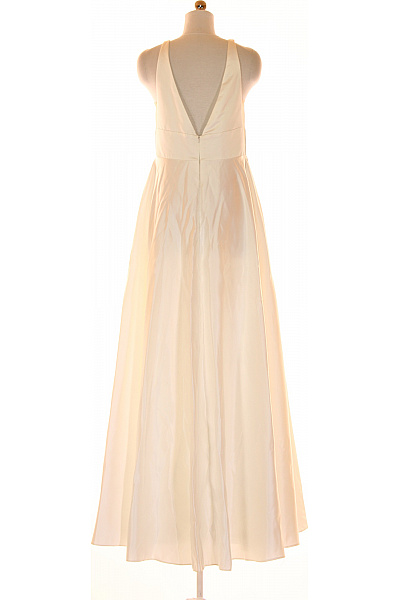 Šaty Béžové Outlet Vel. 40