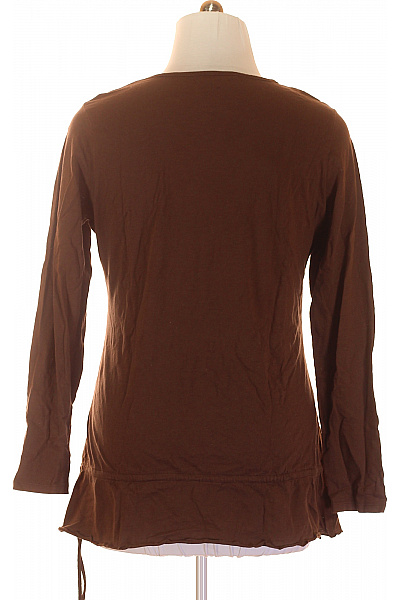 Next Dámské Tričko Hnědé Second hand Vel.  48