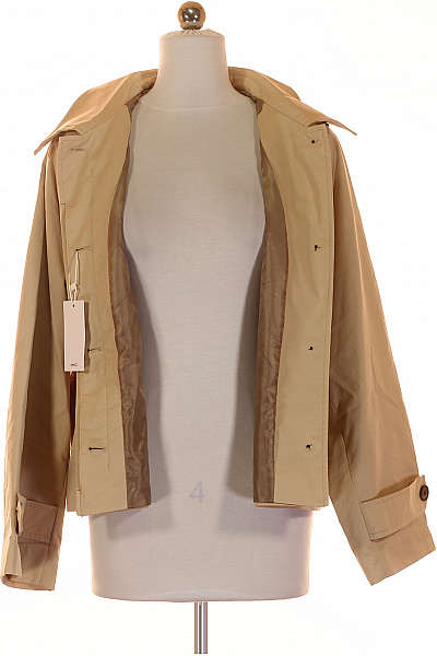 Dámská Přechodné Bundy Béžová MANGO Vel. S