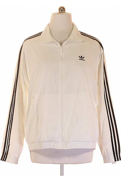 ADIDAS Pánská Bunda Bílá Vel. XL