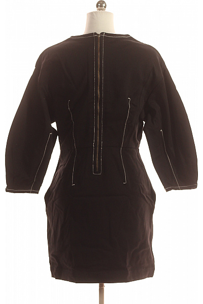 Džínové  Šaty Černé Weekday Second hand Vel. S