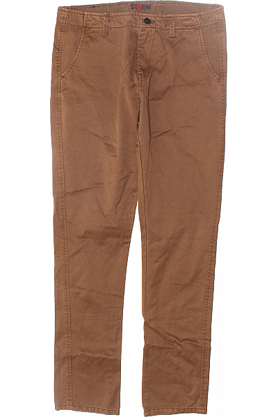 Pánské Chino Kalhoty Hnědé STORM Vel. 33/34