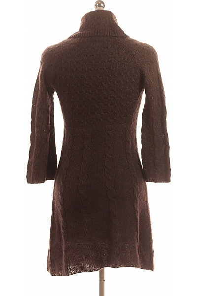 Šaty Hnědé MANGO Vel. S