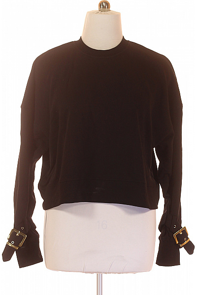 Dámská Mikina Bez Zapínání Černá Vel. 42