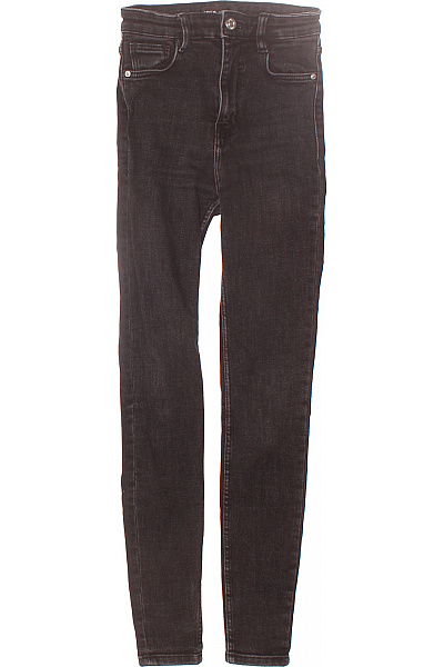 ZARA Dámské úzké Šedé Vel. 34