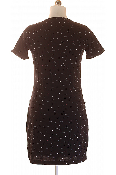 Tričkové  Šaty Modré BENCH. Vel. M