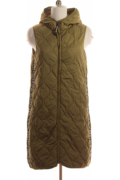 Khujo Dlouhá Dámská Vesta Khaká Vel. M