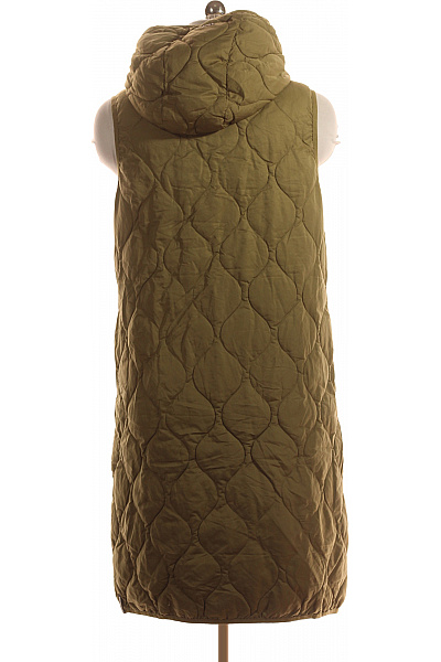 Khujo Dlouhá Dámská Vesta Khaká Vel. M