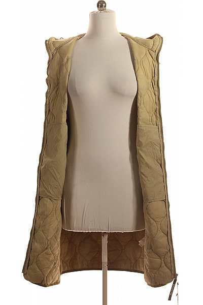 Khujo Dlouhá Dámská Vesta Khaká Vel. M