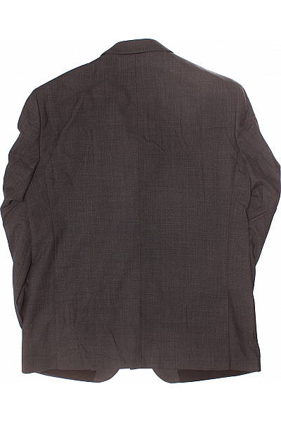 DANIEL HECHTER Společenský Oblek Polyesterový Šedý