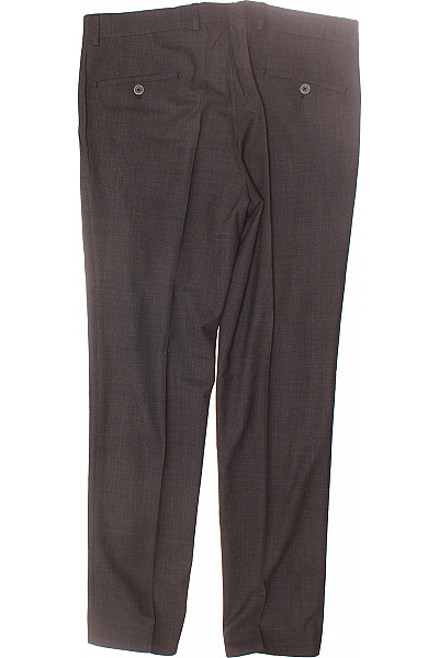 DANIEL HECHTER Společenský Oblek Polyesterový Šedý