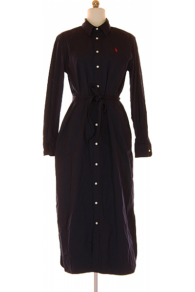 Košilové  Šaty Modré Ralph Lauren Second hand
