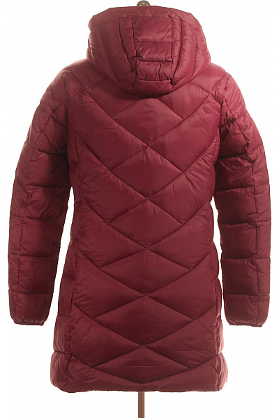 Dámská Zimní Dlouhá Bunda Polyamidová Vínová CMP