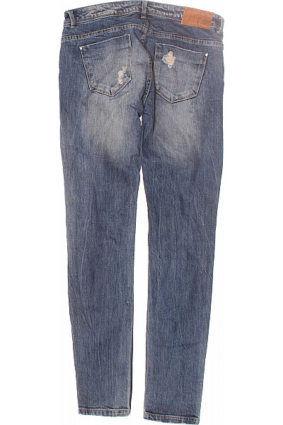 Roztrhané Dámské Džíny Modré ZARA Vel. 36