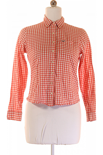 Dámská Košile Oranžová Hollister Vel. M