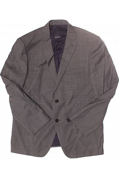Společenský Oblek Polyesterový Šedý DANIEL HECHTER