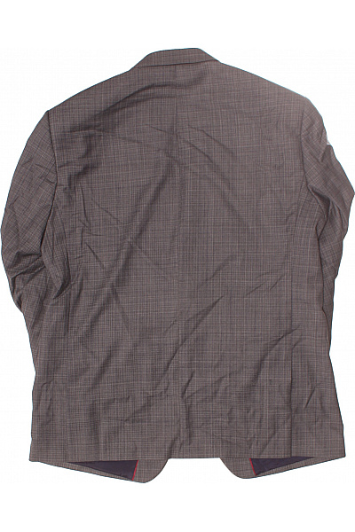 Společenský Oblek Polyesterový Šedý DANIEL HECHTER