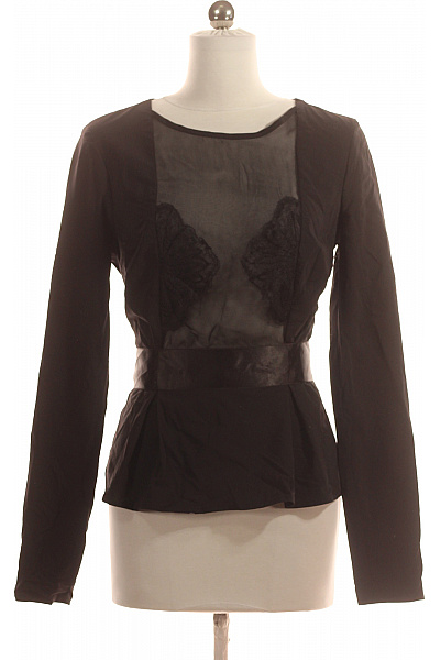 Halenka Černá Elisabetta Franchi Second Hand Vel. 44