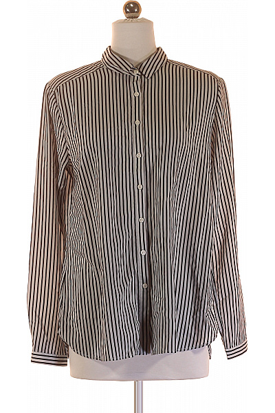 Vzorovaná Dámská Košile Černobílá COMMA Vel. 36