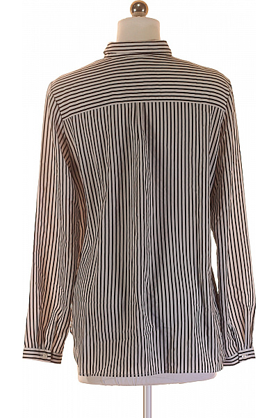 Vzorovaná Dámská Košile Černobílá COMMA Vel. 36