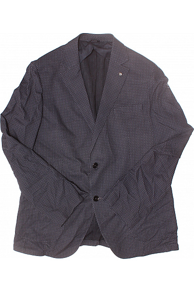 Společenské Pánské Sako Modré DANIEL HECHTER Vel. 54