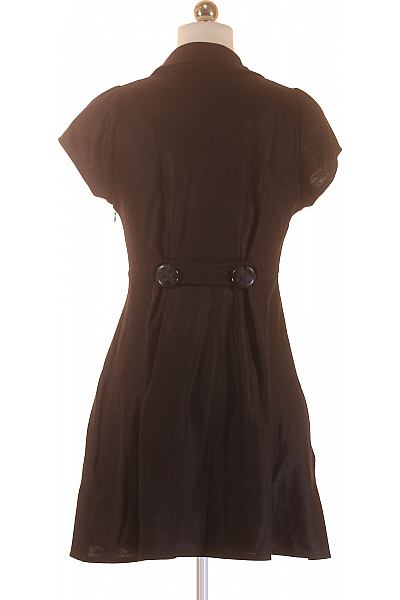  Šaty Pletené Černé River Island Second hand Vel. 36