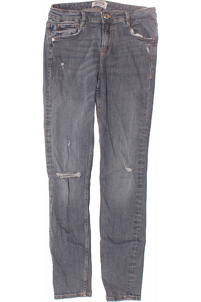 Roztrhané Dámské Džíny Modré ZARA Vel. 36