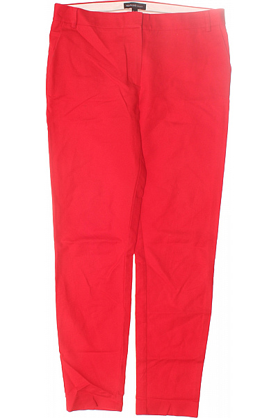 MANGO Dámské Kalhoty Červené Vel. 40